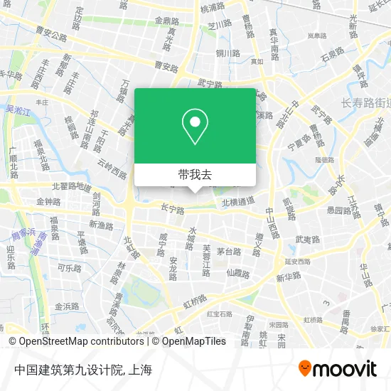 中国建筑第九设计院地图