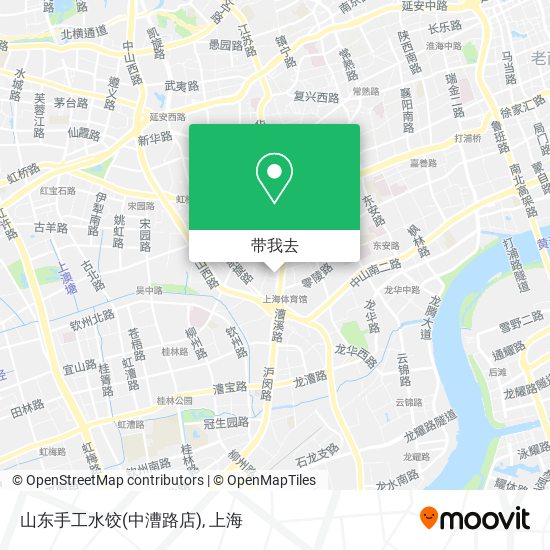 山东手工水饺(中漕路店)地图