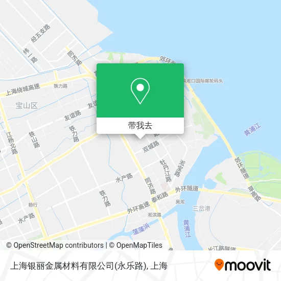 上海银丽金属材料有限公司(永乐路)地图