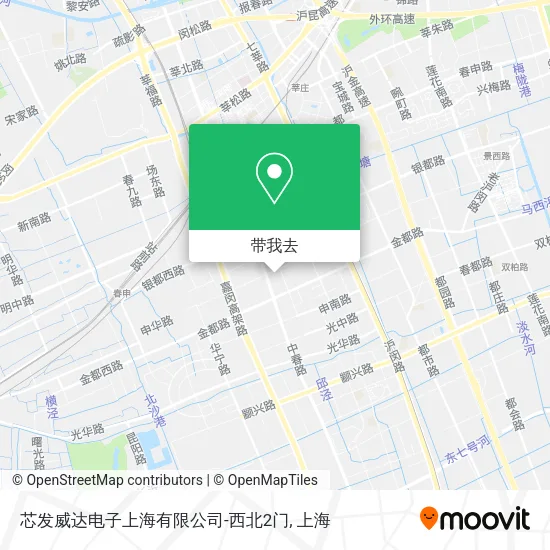 芯发威达电子上海有限公司-西北2门地图