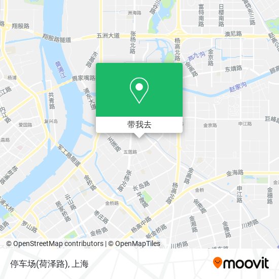 停车场(荷泽路)地图