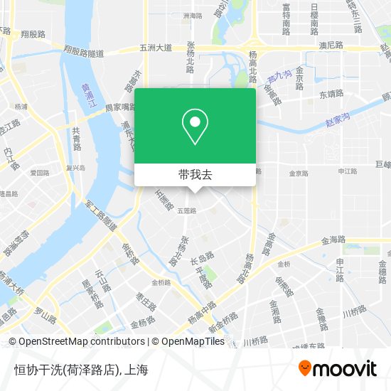 恒协干洗(荷泽路店)地图