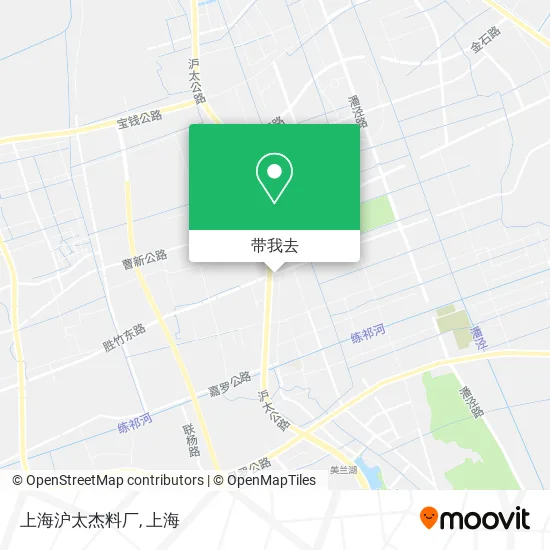 上海沪太杰料厂地图
