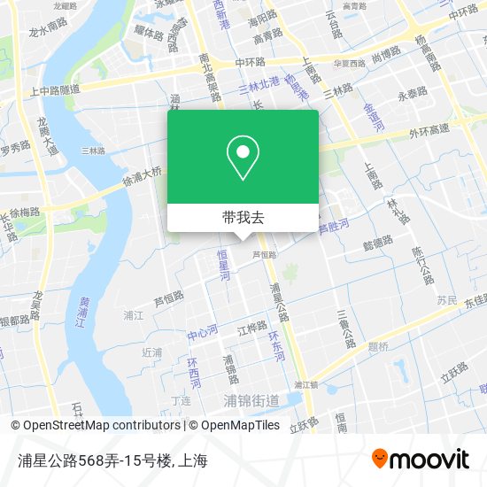 浦星公路568弄-15号楼地图