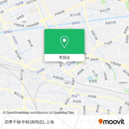 四季干锅·牛蛙(南翔店)地图