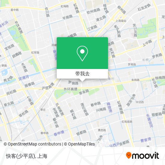 快客(少平店)地图