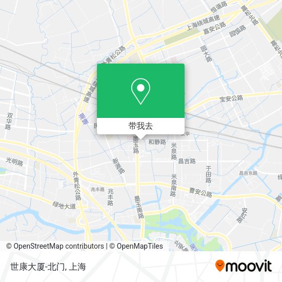 世康大厦-北门地图
