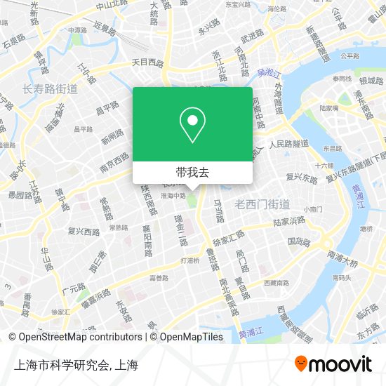 上海市科学研究会地图