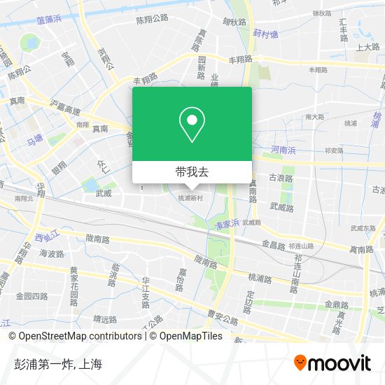 彭浦第一炸地图