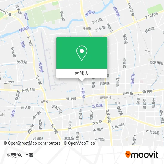 东茭泾地图