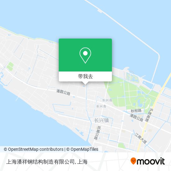 上海潘祥钢结构制造有限公司地图