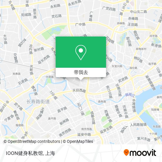 IOON健身私教馆地图