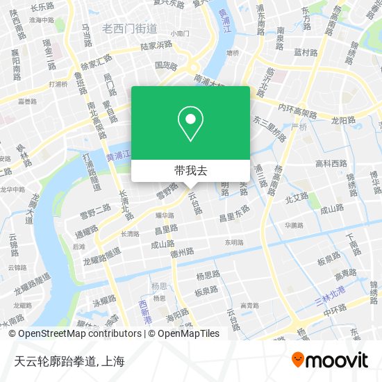 天云轮廓跆拳道地图