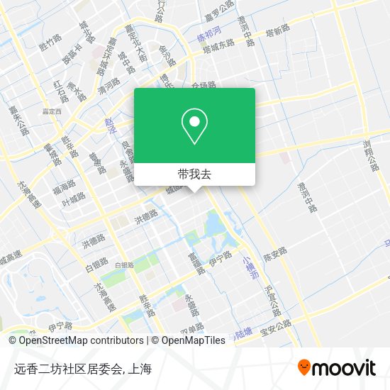 远香二坊社区居委会地图