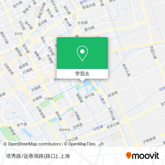 塔秀路/远香湖路(路口)地图