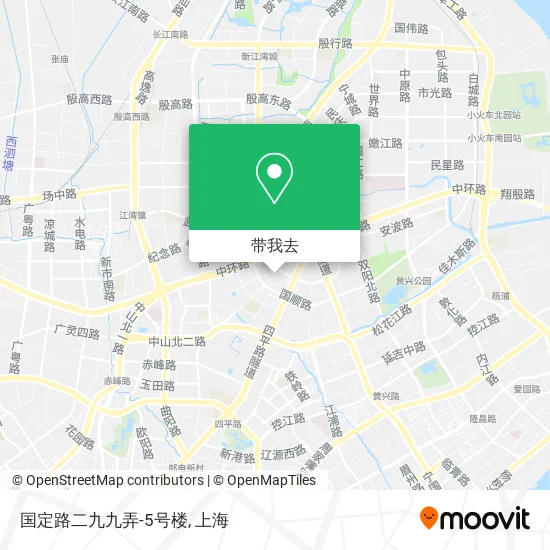 国定路二九九弄-5号楼地图
