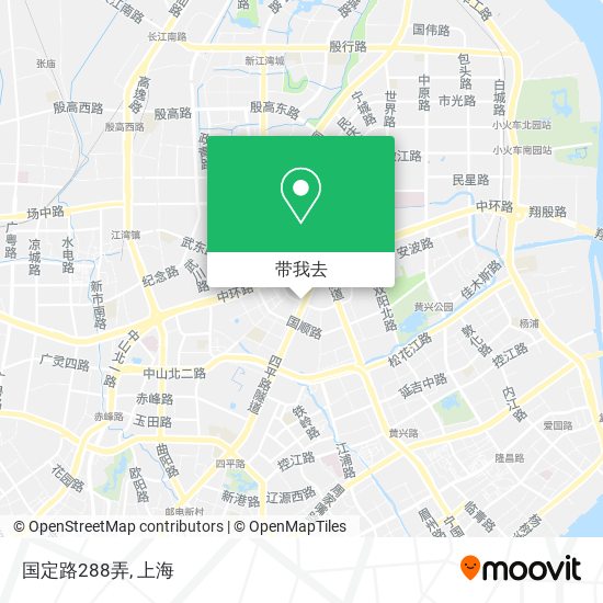 国定路288弄地图