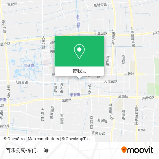 百乐公寓-东门地图