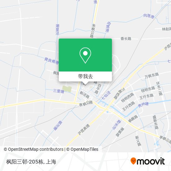 枫阳三邨-205栋地图