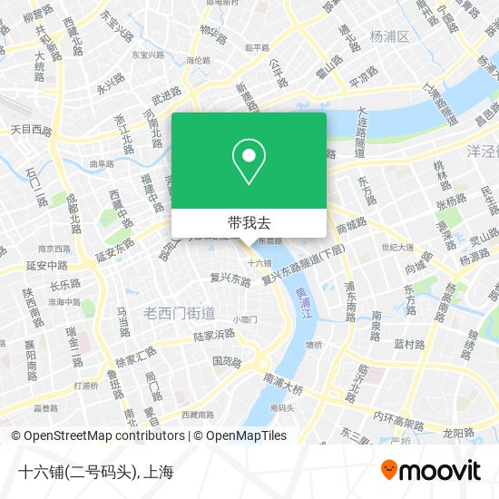十六铺(二号码头)地图