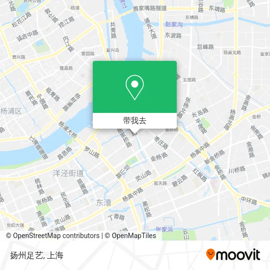 扬州足艺地图