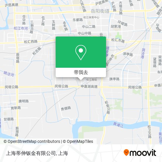 上海蒂伸钣金有限公司地图