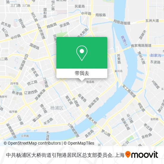 中共杨浦区大桥街道引翔港居民区总支部委员会地图