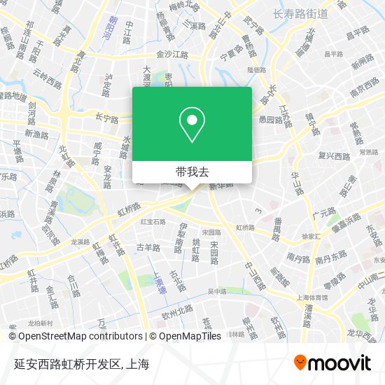 延安西路虹桥开发区地图