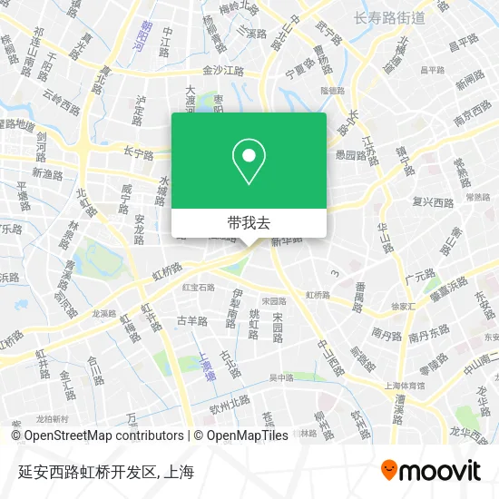 延安西路虹桥开发区地图