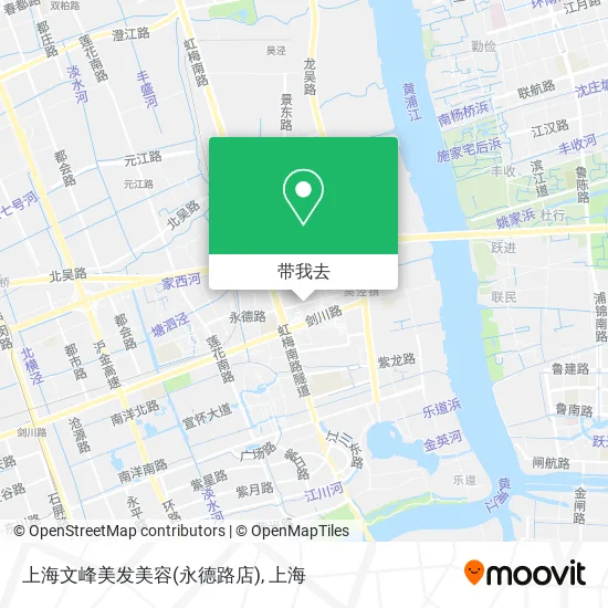 上海文峰美发美容(永德路店)地图