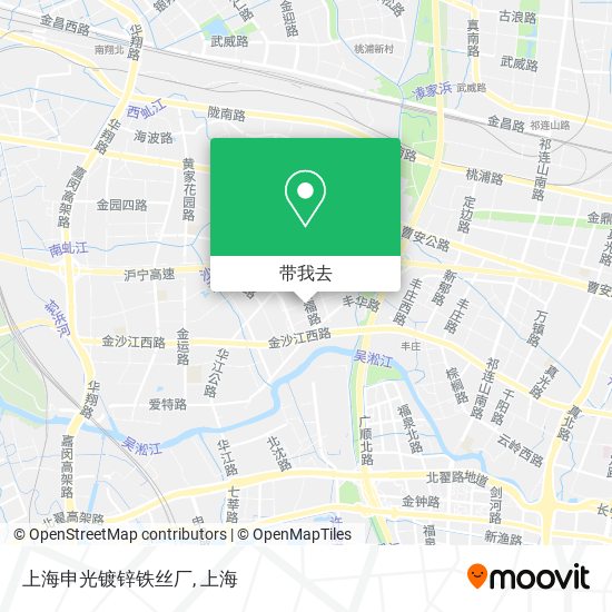 上海申光镀锌铁丝厂地图