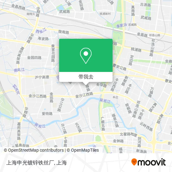 上海申光镀锌铁丝厂地图