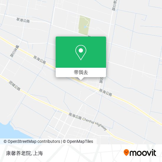 康馨养老院地图