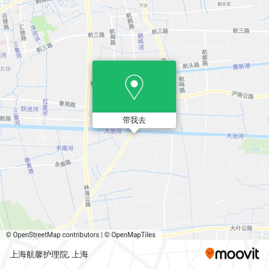 上海航馨护理院地图