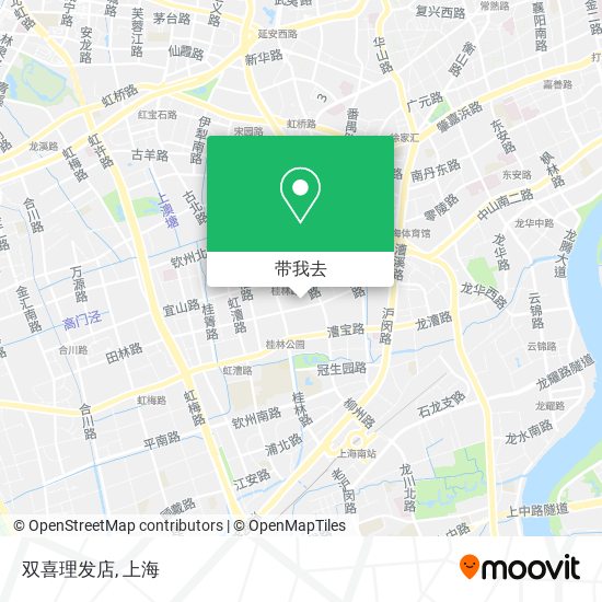 双喜理发店地图