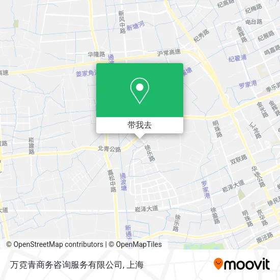 万霓青商务咨询服务有限公司地图