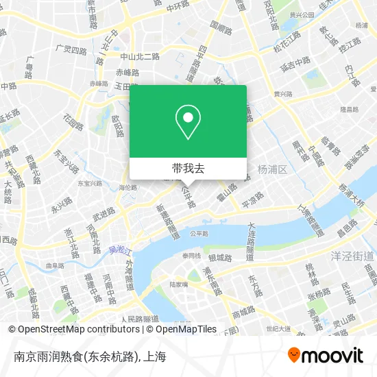 南京雨润熟食(东余杭路)地图