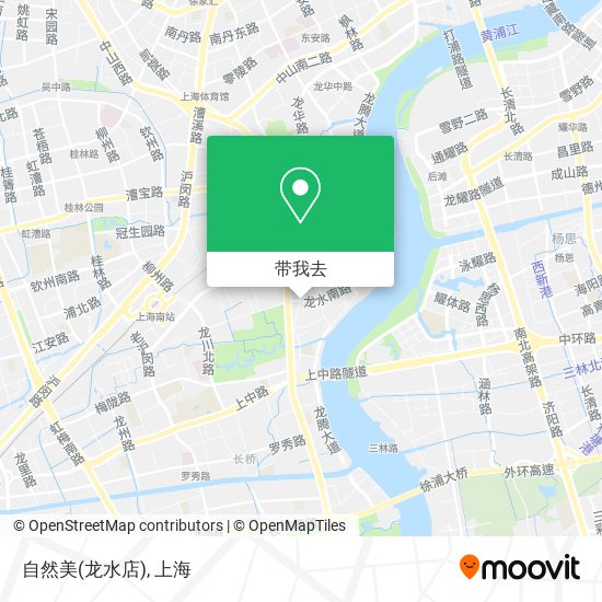 自然美(龙水店)地图