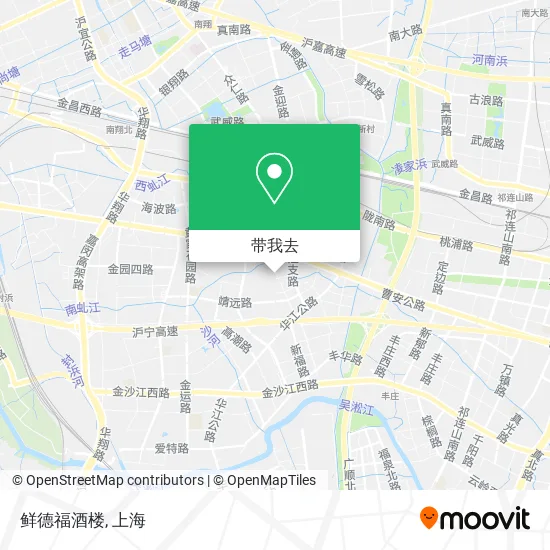 鲜德福酒楼地图