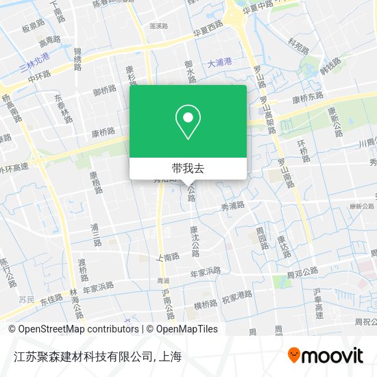 江苏聚森建材科技有限公司地图