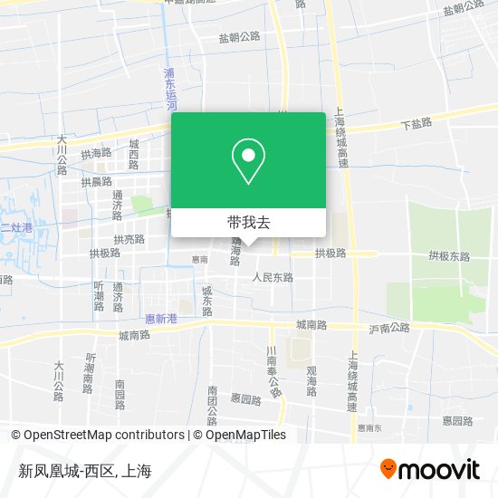 新凤凰城-西区地图