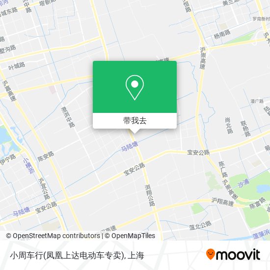 小周车行(凤凰上达电动车专卖)地图