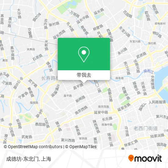 成德坊-东北门地图