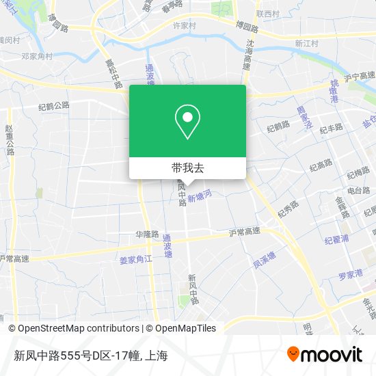 新凤中路555号D区-17幢地图