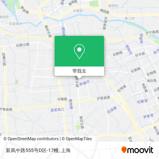 新凤中路555号D区-17幢地图