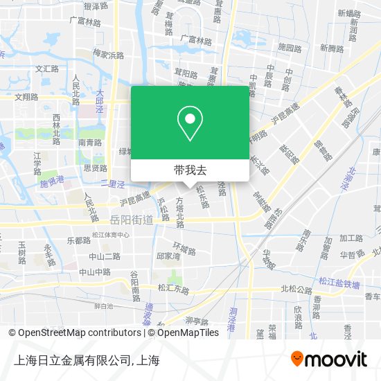 上海日立金属有限公司地图