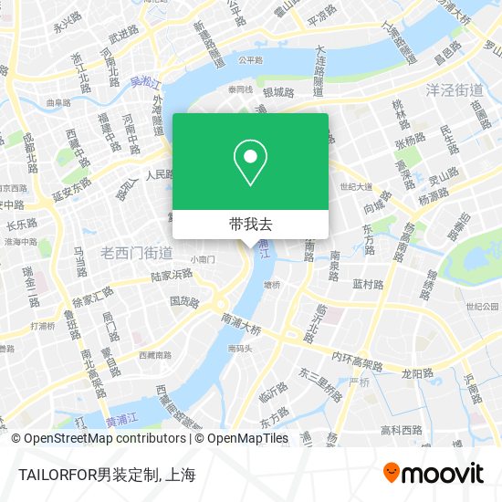 TAILORFOR男装定制地图