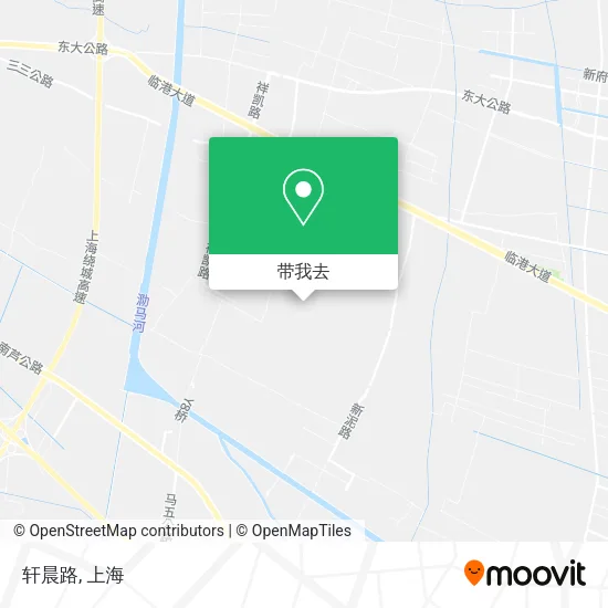 轩晨路地图