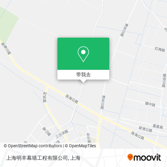 上海明丰幕墙工程有限公司地图