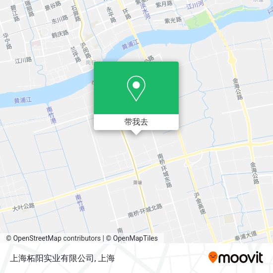 上海柘阳实业有限公司地图